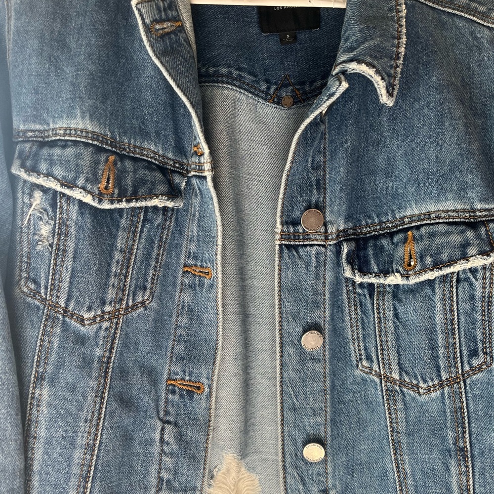 Liverpool Los Angelos Jean Jacket - Size Small